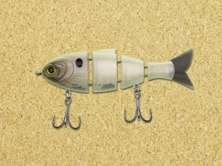 Bucca Baby Bull Shad - Pearl Bone_B