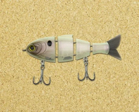 Bucca Baby Bull Shad - Pearl Bone_B