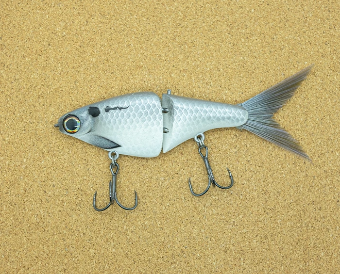 Biggs Minnow Matte Silver 5" Glide