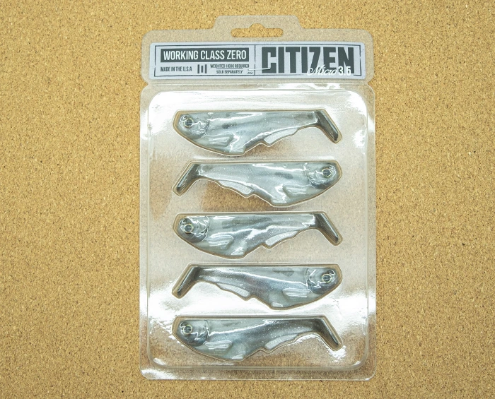 working class zero citizen micro silver swimbait 5 pack